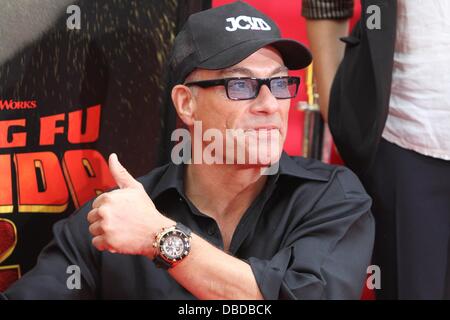 Jean-Claude Van Damme Los Angeles premiere de 'Kung Fu Panda 2' tenue à Grauman's Chinese Theatre de Los Angeles, Californie - 22.05.11 Banque D'Images