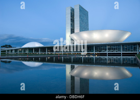 Le Congrès National du Brésil Banque D'Images