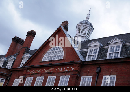 Vue sur Working Men's College, Londres Banque D'Images