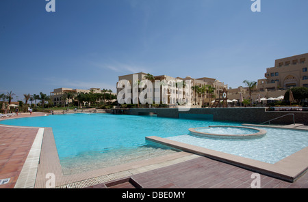 La Jordanie, Aqaba, Tala Bay Luxury Beach Resort Banque D'Images