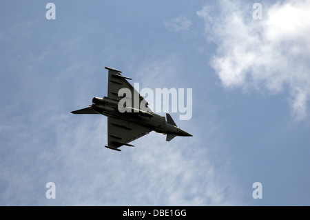 L'Eurofighter Typhoon à Scotland's National Museum of Flight Air show 2013 Banque D'Images