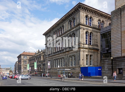 Musée national d'Écosse en façade Chambers Street Edinburgh Scotland Banque D'Images