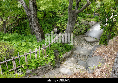 Jardins Sorakuen Kobe Japon Banque D'Images