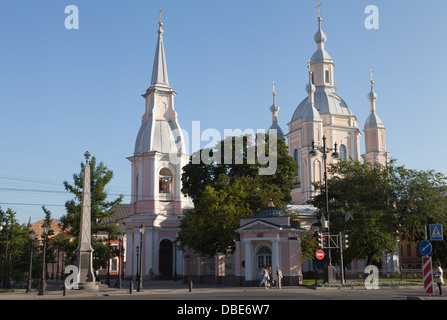 La Cathédrale Saint André, Saint Petersburg, Russie. Banque D'Images