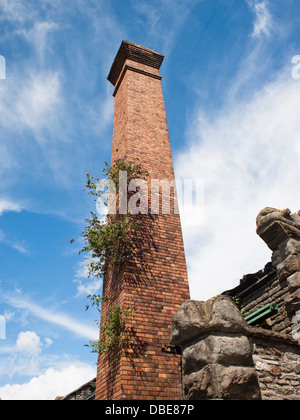 L'ancien four à chaux cheminée Bristol Harbourside Banque D'Images
