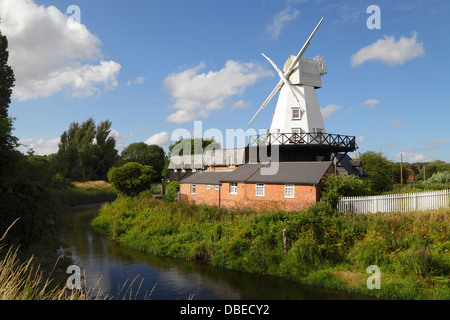 Le seigle Moulin East Sussex England UK Banque D'Images