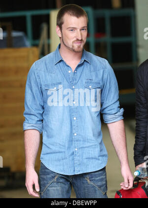 Jai McDowall quitte l'ITV studios London, England - 06.06.11 Banque D'Images