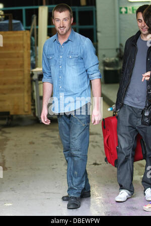 Jai McDowall quitte l'ITV studios London, England - 06.06.11 Banque D'Images