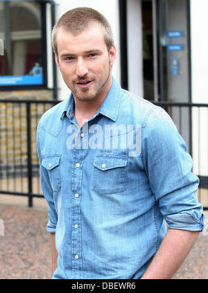 Jai McDowall quitte l'ITV studios London, England - 06.06.11 Banque D'Images