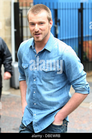 Jai McDowall quitte l'ITV studios London, England - 06.06.11 Banque D'Images