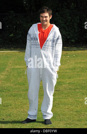 Me Attwater Sam Triathlon de Londres Virgin Active - photocall organisé chez Virgin Active, Bromyard Avenue. Londres, Angleterre - 07.06.11 Banque D'Images