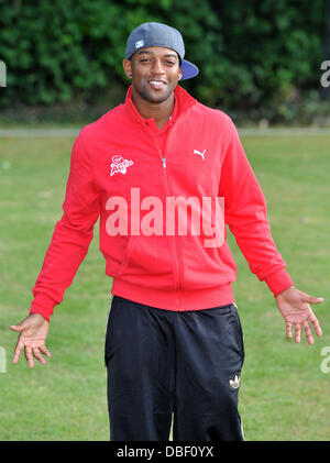 Oritse Williams Triathlon de Londres Virgin Active - photocall organisé chez Virgin Active, Bromyard Avenue. Londres, Angleterre - 07.06.11 Banque D'Images