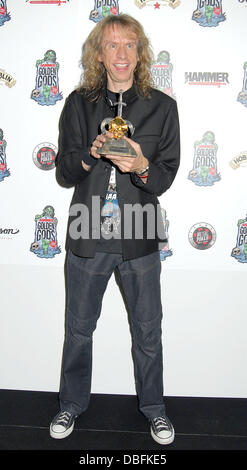 Brian Tatler , au Le Metal Hammer Golden Gods Awards tenue à l'Indigo. Londres, Angleterre - 13.06.11 Banque D'Images