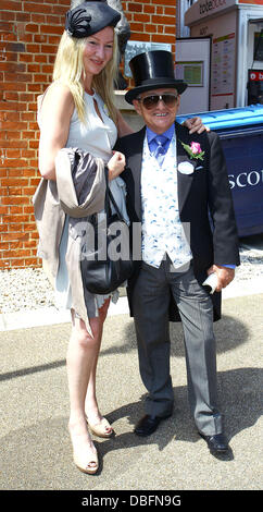 Willie Carson au Royal Ascot Hippodrome Ascot Berkshire, Angleterre - 14.06.11 Banque D'Images