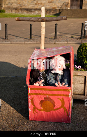 Un épouvantail à la 5e édition du Festival de l'épouvantail dans la bataille, Sussex, UK Banque D'Images