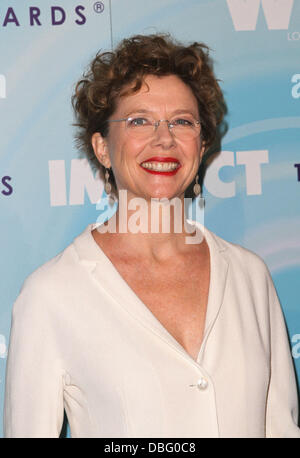 Annette Bening l 2011 Women in Film Crystal  + Lucy Awards au Beverly Hilton Hotel à Beverly Hills, Californie - 16.06.11 Banque D'Images