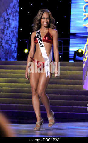 Miss California USA Kia Hampton 2011 Miss USA Compétition préliminaire au Théâtre des Arts du spectacle au Planet Hollywood Resort and Casino Las Vegas, Nevada - 15.06.11 Banque D'Images