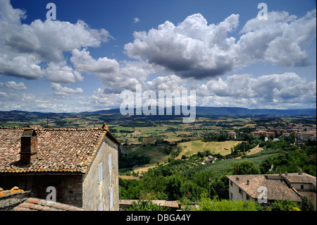 L'Italie, Ombrie, Todi Banque D'Images