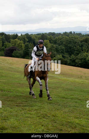 Adam Trew & Rogersdale à Hopetoun House Horse Trials 2013 Banque D'Images