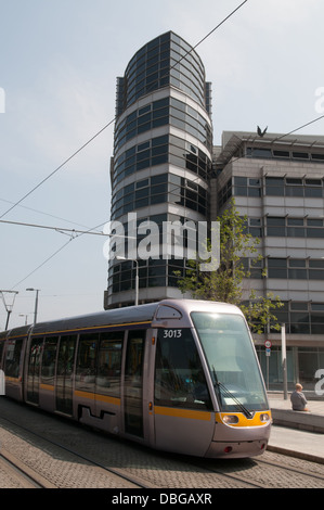 Tramway de Dublin, Irlande - République d'Irlande. Banque D'Images