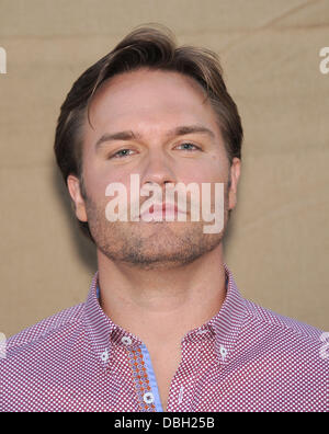 Los Angeles, Californie, USA. 29 juillet, 2013. Scott Porter arrive pour le CBS, Showtime et la CW 2013 Stars d'été annuel de travail à l'hôtel Beverly Hilton. Credit : Lisa O'Connor/ZUMAPRESS.com/Alamy Live News Banque D'Images