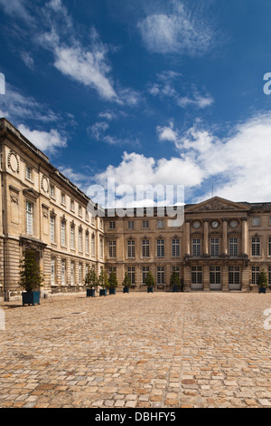 France, Picardie, Oise, Compiegne, Palais de Compiegne, Compiegne Palace, de l'extérieur. Banque D'Images