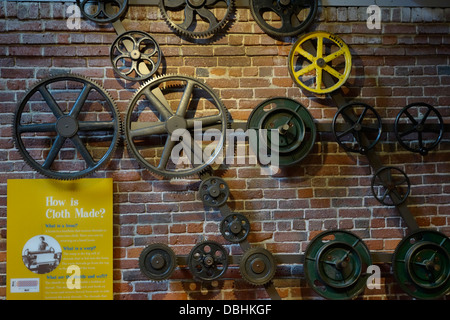 Lowell National Historical Park visitor centre Banque D'Images