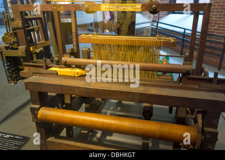 Lowell National Historical Park visitor centre Banque D'Images