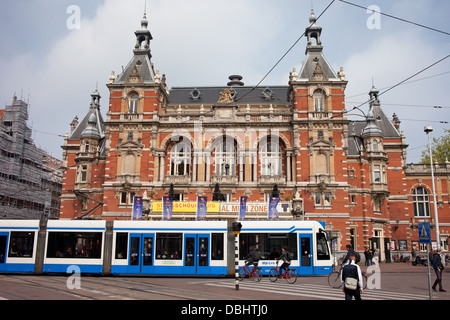 Stadsschouwburg théâtre depuis 1894 à Amsterdam, Hollande, Pays-Bas, de style néo-Renaissance Banque D'Images