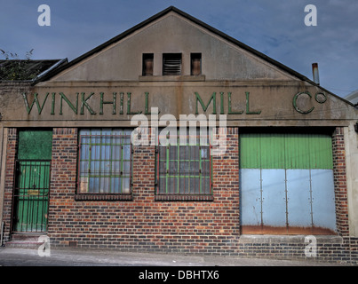 L'ancienne usine Winkhill Co de Stoke-On-Trent Banque D'Images