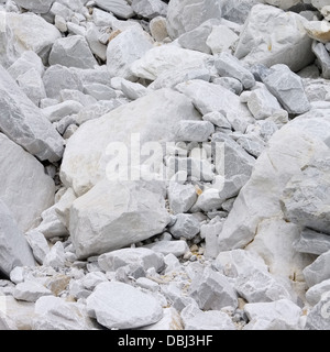 Carrara Marmor Steinbruch - Fosse en pierres de marbre de Carrare 29 Banque D'Images