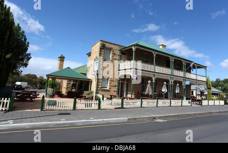 Hotel Richmond historique en Tasmanie Banque D'Images