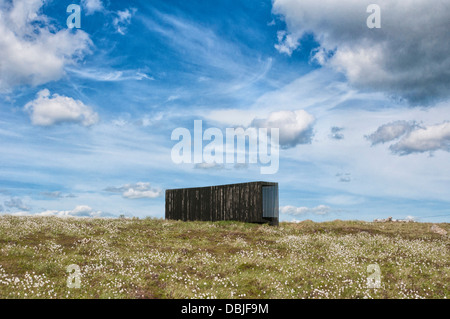 Specere est un refuge situé au sommet de Deadwater est tombé. Construit de Douglas taxifolié et conçu par David Adjaye 6 Juillet 2013 Phillip Roberts Banque D'Images