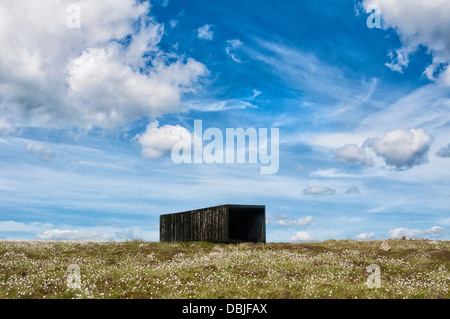 Specere est un refuge situé au sommet de Deadwater est tombé. Construit de Douglas taxifolié et conçu par David Adjaye 6 Juillet 2013 Phillip Roberts Banque D'Images