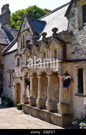 Bubwith Hospices, prêtre rangée, Wells, Somerset, Angleterre Banque D'Images