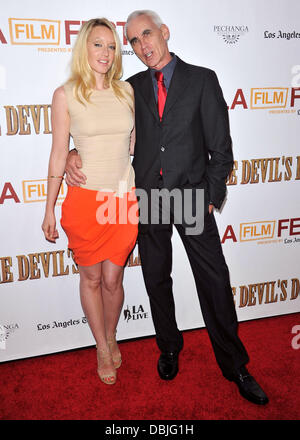 Ludivine Sagnier et Lee Tamahori Projection d'Lionsgate 'Le Devil's Double' au Regal Cinemas L. A. VIVRE 1 Los Angeles, Californie, USA - 20.06.11 Banque D'Images