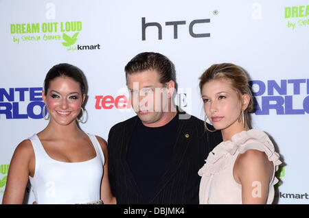 Stephen Baldwin avec filles Alaia Baldwin et Baldwin Hailey Teen Vogue première de 'Monte Carlo' tenue à Lincoln Square Theatre - Arrivées New York City, USA - 23.06.11 Banque D'Images