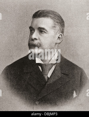 Sir Arthur Seymour Sullivan, 1842 -1900. Compositeur anglais surtout connu pour ses collaborations avec W. S. Gilbert. Banque D'Images