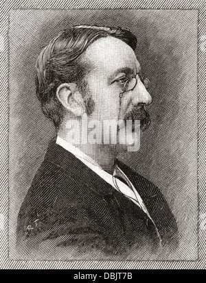 Sir Charles Villiers Stanford, 1852 -1924. Compositeur irlandais, professeur de musique et chef d'orchestre. Banque D'Images