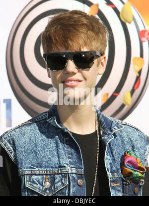 Justin Bieber "BET Awards 11 tenue au Shrine Auditorium de Los Angeles, Californie - 26.06.11 Banque D'Images