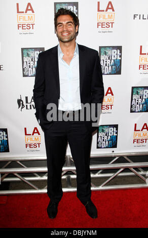 Jordi Vilasuso 'ne pas avoir peur de l'obscurité' en première mondiale au 2011 LAFF du Regal Cinemas L.A. Vivre - Arrivées Los Angeles, Californie - 26.06.11 Banque D'Images