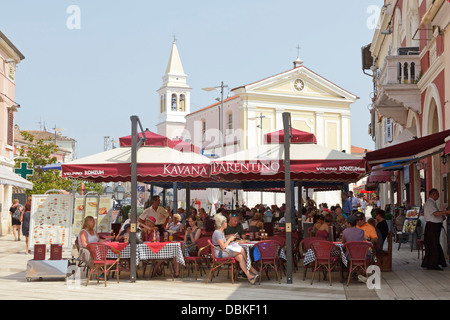 Église notre-Dame des Anges, Porec, Istrie, Croatie Banque D'Images