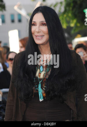 Cher Le Los Angeles Premiere de 'gardien' qui s'est tenue au Regency Village Theatre - Arrivées Los Angeles, Californie - sûr 06.07.11 Banque D'Images