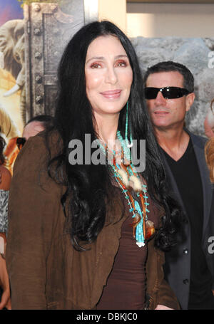 Cher Le Los Angeles Premiere de 'gardien' qui s'est tenue au Regency Village Theatre - Arrivées Los Angeles, Californie - sûr 06.07.11 Banque D'Images