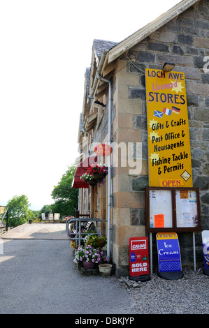 Un magasin général à Loch Awe, Argyll, Scotland, UK Banque D'Images