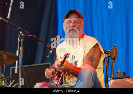 Festival Optimus Alive Seasick Steve en Alges - Jour 2 Alges, Portugal - 07.07.11 Banque D'Images