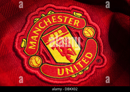 Manchester United Football Club Crest Banque D'Images