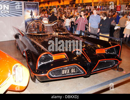 London Film Batmobile et Comic Con 2011 à Earls Court Londres, Angleterre - 09.07.11 Banque D'Images