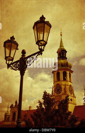 Loreta, lieu de pèlerinage à Prague, République Tchèque Banque D'Images