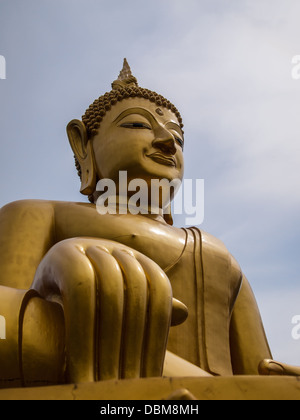 La statue de Bouddha en Thaïlande. Banque D'Images